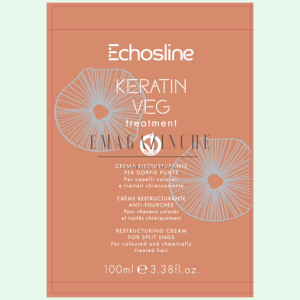 EchosLine Реконструиращ крем с кератин и арган 100 мл. Kerating Veg Treatment Restructuring Cream