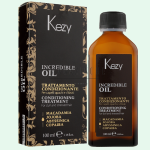 Kezy Терапия за изтощени коси с масло от жожоба и макадамия 100 мл. Incredible oil Conditioning Treatment
