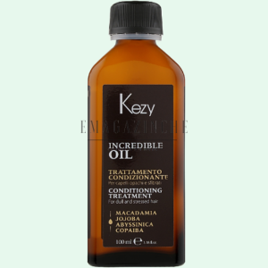 Kezy Терапия за изтощени коси с масло от жожоба и макадамия 100 мл. Incredible oil Conditioning Treatment