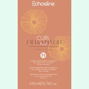 EchosLine Curl-activating modeling fluid for curly and wavy hair 200 ml.