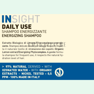 Insight Daily Use Energizing Shampoo 400/900 ml.