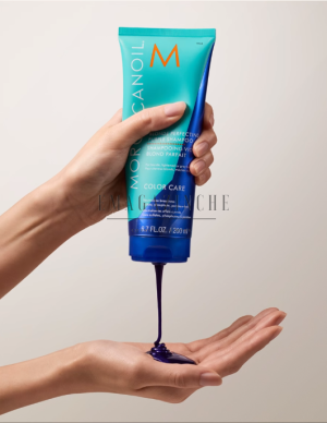 Moroccanoil Blonde Perfecting Purple Shampoo 200 ml.