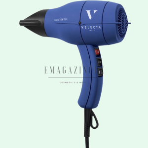 Velecta Paris Professional quality hairdryer compact and ionic to avoid frizzes ICONIC TGR 2.0 i BLUE