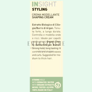 Insight Styling Shaping cream Modeling cream to create waves and curls 150 ml.