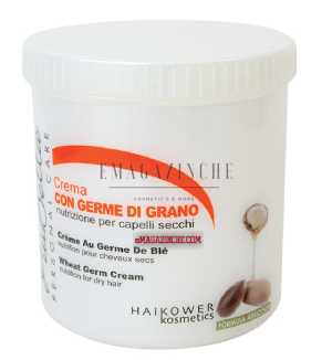 Haikower Kosmetics Маска за суха коса с пшеничен зародиш и масло от арган 500/1000 мл. Italy Piu Bella Wheat Germ Cream for dry hair/CR