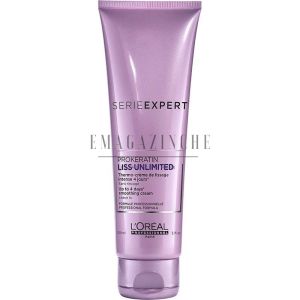 L'Oréal Profesionnel Термозащитeн крем за изглаждане на непокорна коса с керати 150 мл.Serie Expert Liss Unlimited Smoothing cream