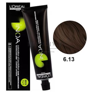 L'Oréal Professionnel Трайна безамонячна боя Inoa - Студени кестеняви/бежови тонове 60 мл.