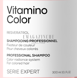 L'Oreal Professionnel Подсилващ шампоан за боядисана коса 300/1500 мл. Serie Expert Vitamino Color shampoo