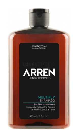 Farcom Arren Многофункционален шампоан за коса, брада и тяло 400 мл.