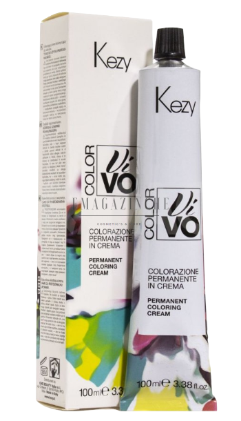 Kezy Професионална крем боя 100 мл. Естествени нюанси Permanent cream Color Vivo