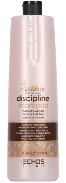 Echos Line Дисциплиниращ шампоан с какао и арган 350/1000 мл. Seliar Discipline Anti-frizz shampoo